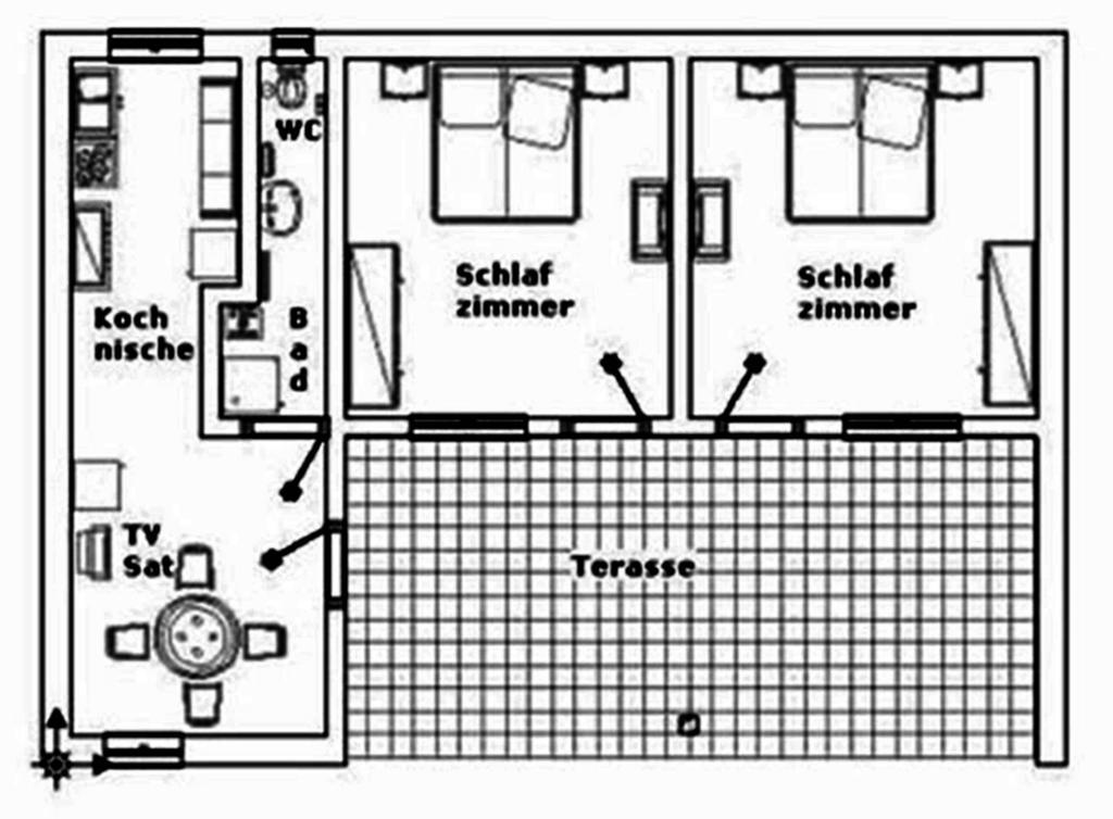 Apartment Sveti Petar Biograd Værelse billede